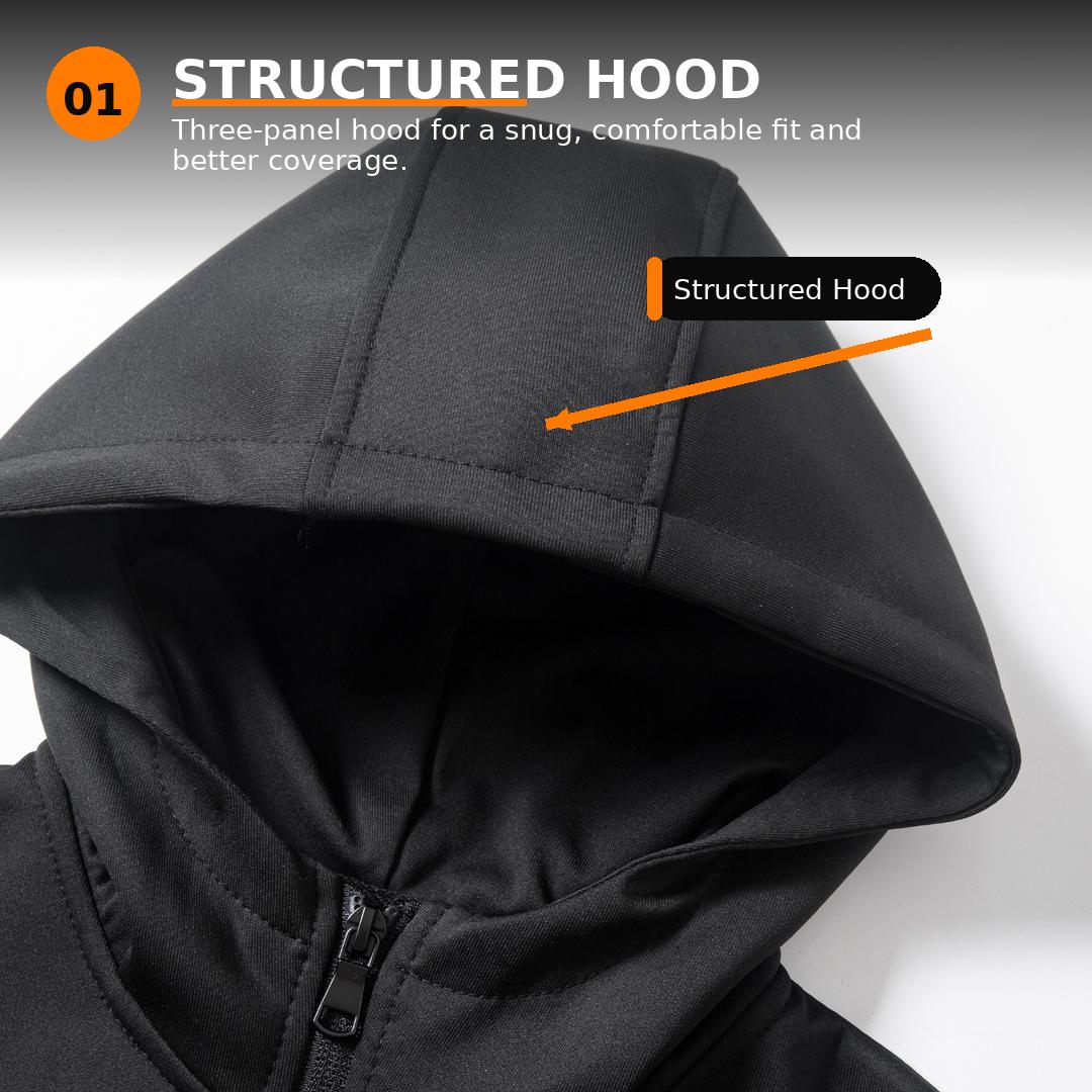 FITROX Kids Polyester Tracksuit 2 Piece Full Zip Hoodie & Jogging Bottoms Navy Black Grey Everyday Comfort Activewear Tracksuit Size UK