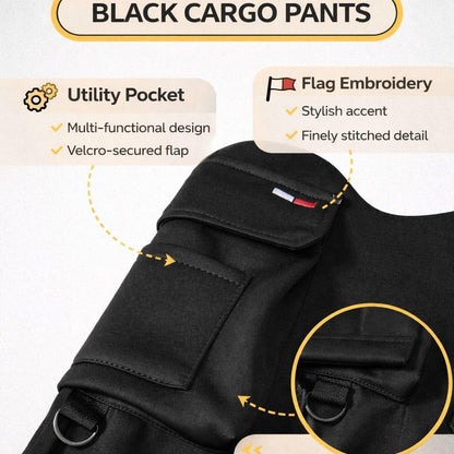 FITROX Men’s Tech Fleece Tracksuit Set – Men’s Polyester Tracksuit Set – Crew Neck Sweatshirt & Joggers – Zip Pocket Detail – S–XL