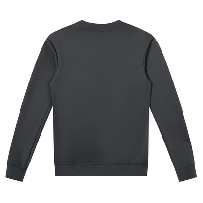 FITROX Men’s Tech Fleece Tracksuit Set – Men’s Polyester Tracksuit Set – Crew Neck Sweatshirt & Joggers – Zip Pocket Detail – S–XL