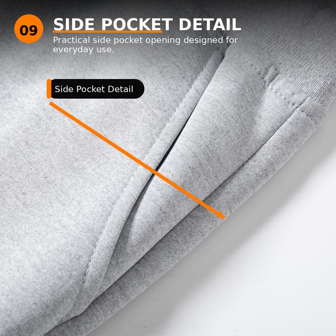 FITROX Kids Polyester Tracksuit 2 Piece Full Zip Hoodie & Jogging Bottoms Navy Black Grey Everyday Comfort Activewear Tracksuit Size UK