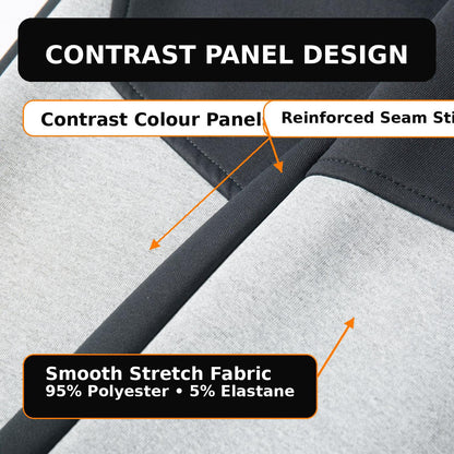 FITROX Men’s Tech Fleece Tracksuit Set – Pullover Hoodie & Joggers – Slim Fit – S-XL Light Grey Hoodie Black Hoodie Charcoal Grey Hoodie & Joggers Size UK 3-8