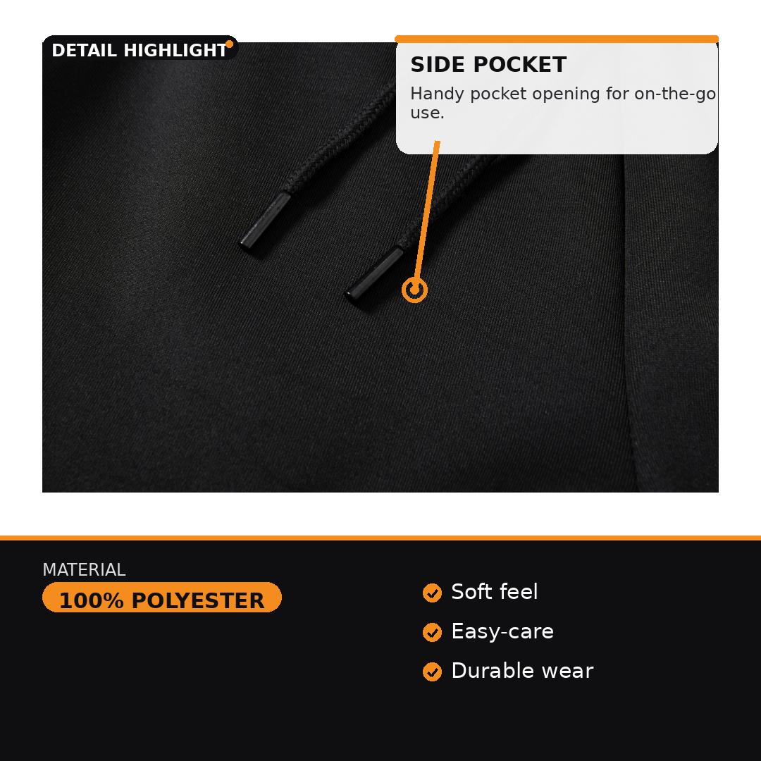 FITROX Kids Polyester Tracksuit Set – Cargo Pocket Sweatshirt & Joggers (7–14 Years) Boys Girls Unisex Polyester Tracksuit – 2 Piece Sweatshirt + Joggers