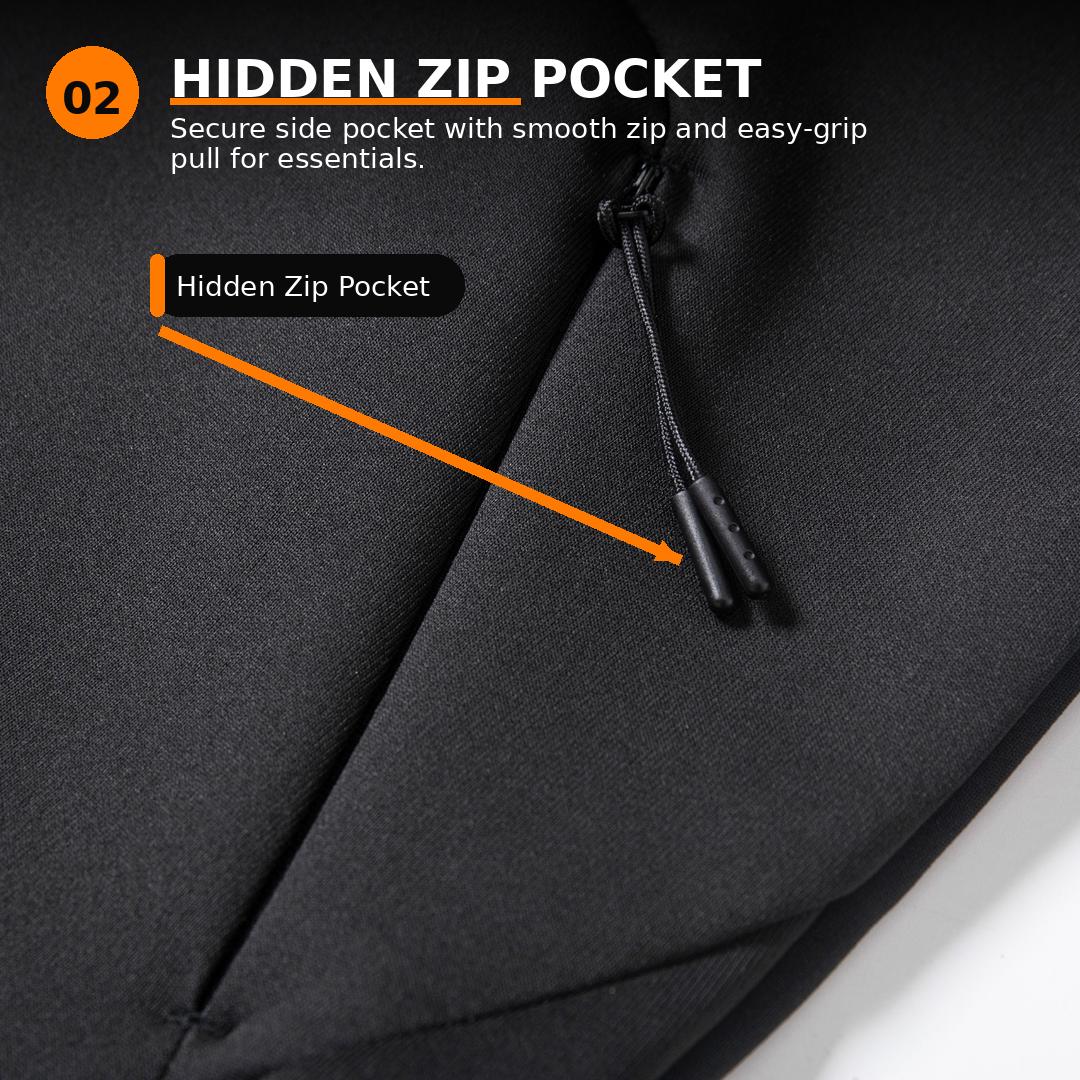 FITROX Kids Polyester Tracksuit 2 Piece Full Zip Hoodie & Jogging Bottoms Navy Black Grey Everyday Comfort Activewear Tracksuit Size UK