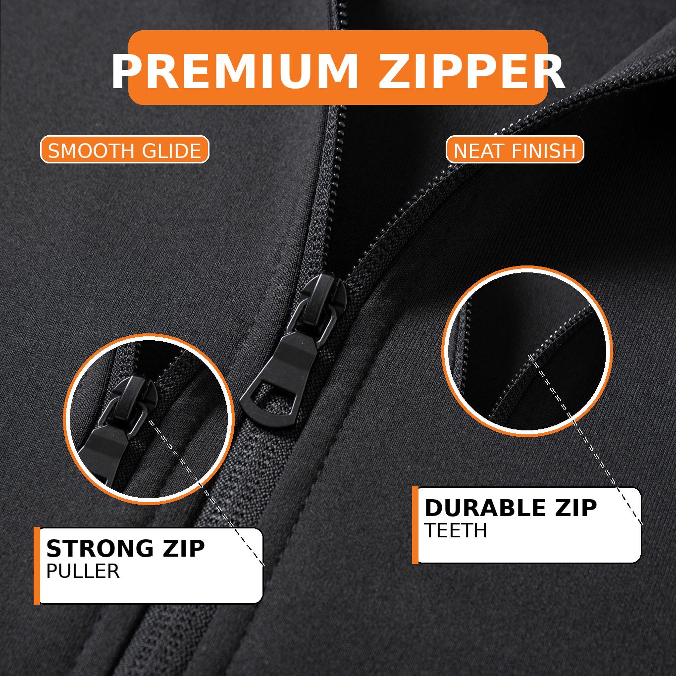 FITROX Men’s Tech Fleece Tracksuit Set – Pullover Hoodie & Joggers – Slim Fit – S-XL Light Grey Hoodie Black Hoodie Charcoal Grey Hoodie & Joggers Size UK 3-8