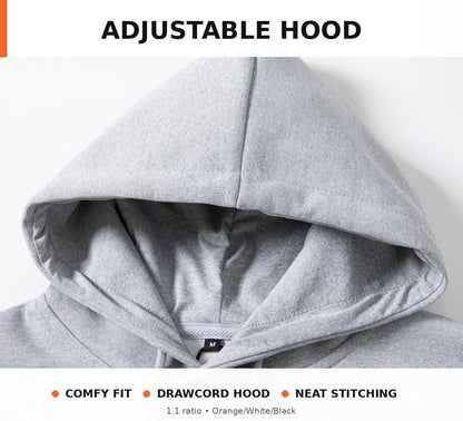 FITROX Men’s Tech Fleece Tracksuit Set – Pullover Hoodie & Joggers – Slim Fit – S-XL Light Grey Hoodie Black Hoodie Charcoal Grey Hoodie & Joggers Size UK 3-8