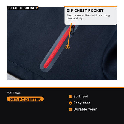 FITROX Kids Polyester Tracksuit Set – Cargo Pocket Sweatshirt & Joggers (7–14 Years) Boys Girls Unisex Polyester Tracksuit – 2 Piece Sweatshirt + Joggers